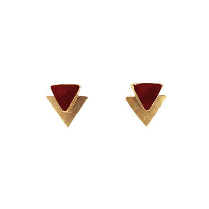 Pendientes Tangram Ed. Limitada Rubí