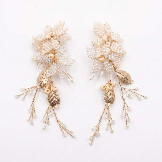 Pendientes Tartala Beige