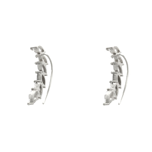 Pendientes Terems Trepador Zc Plata Shine