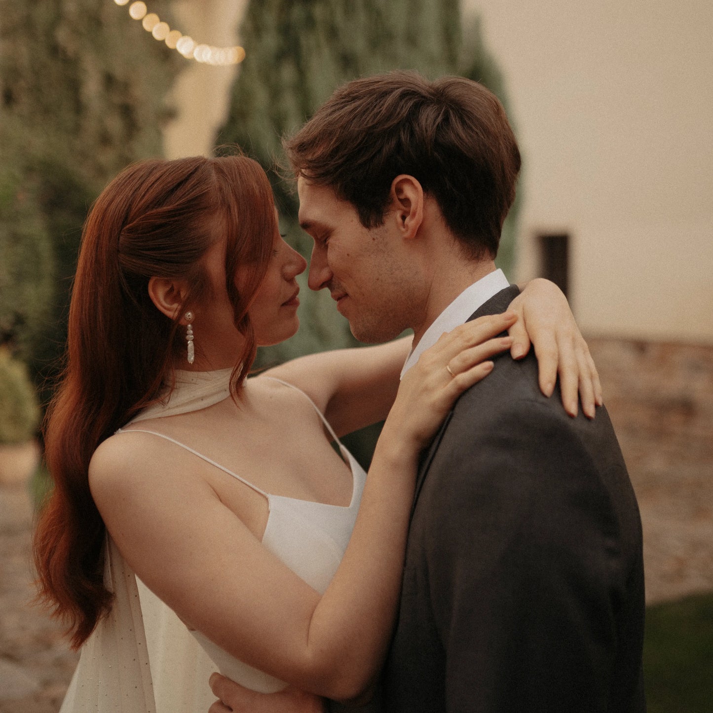 Pendientes Eternity Shine Perla