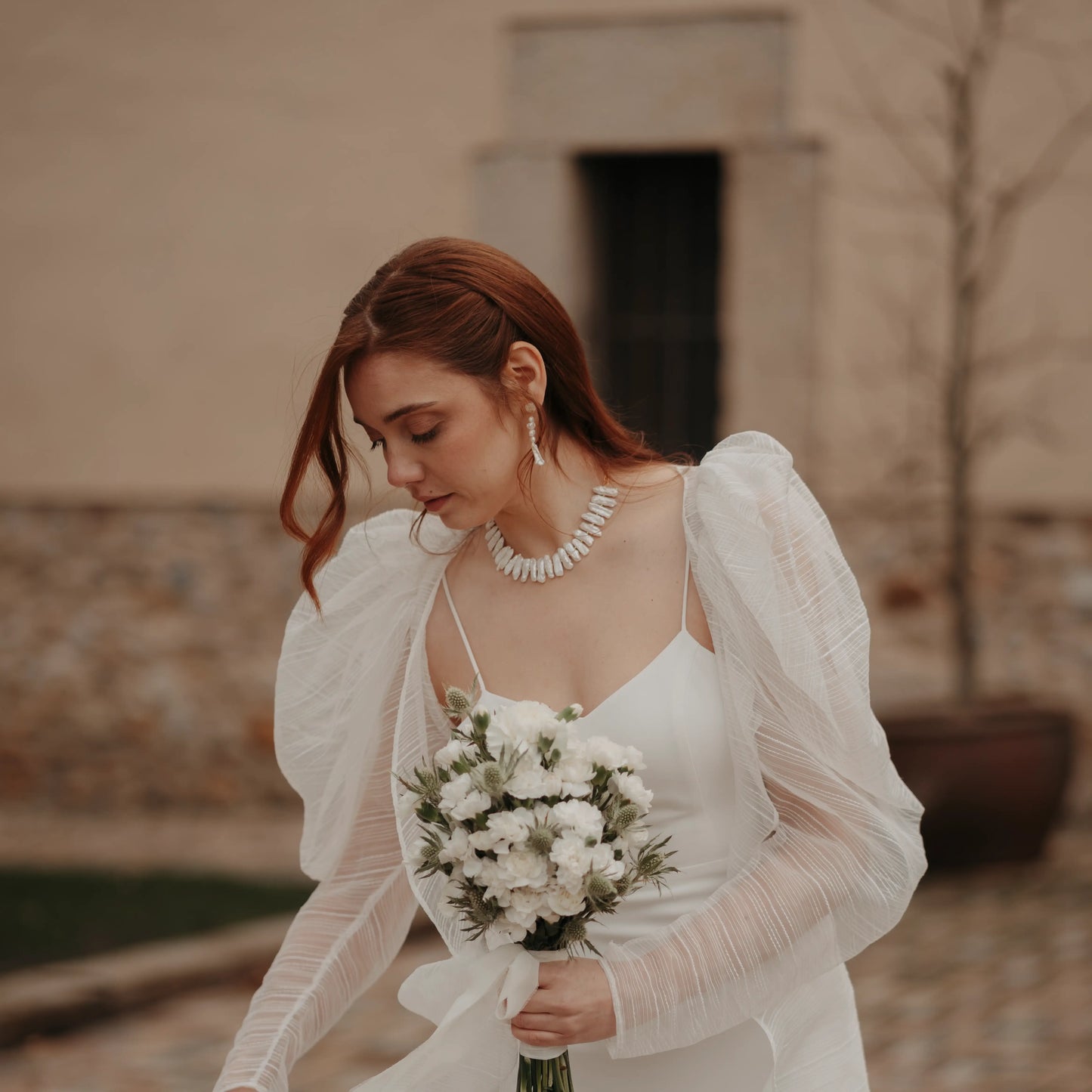 Choker Raffles Perlas