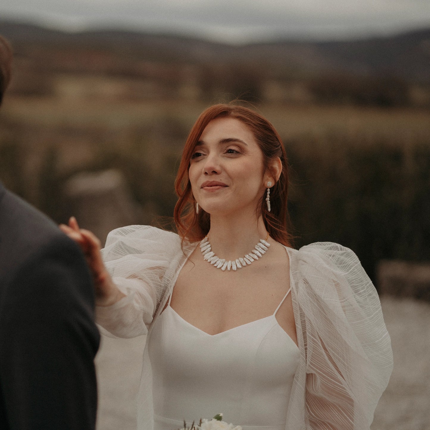 Choker Raffles Perlas