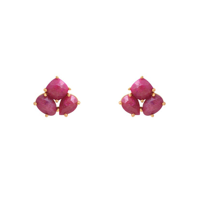 Pendientes Tiza Rubí