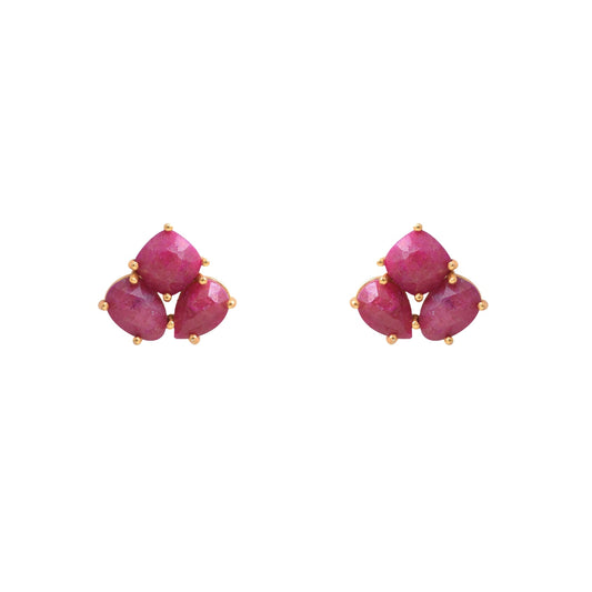 Pendientes Tiza Rubí