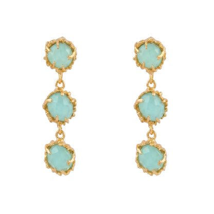 Pendientes Triología Ed. Limitada Azul Turquesa