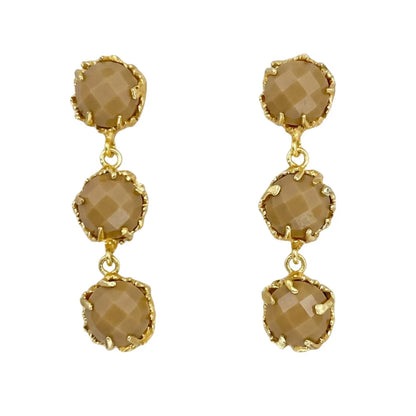 Pendientes Triología Ed. Limitada Marrón