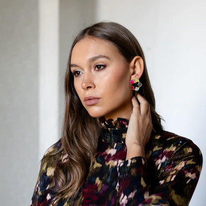 Pendientes Aghatta Multicolor