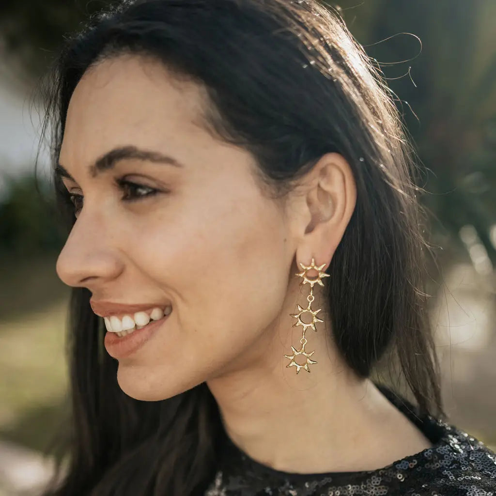 Pendientes Albor 3 Soles
