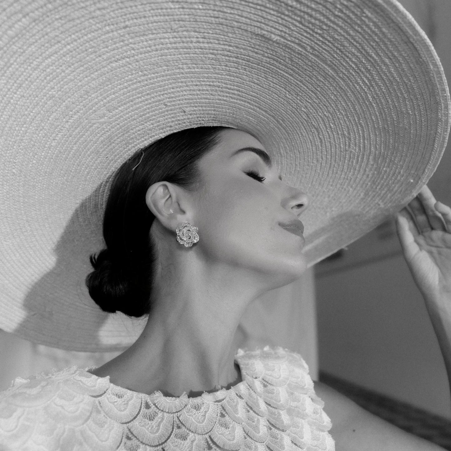 Pendientes Arroba Shine