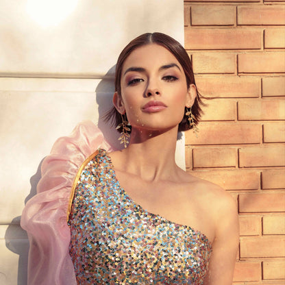 Pendientes Baobab - Black One