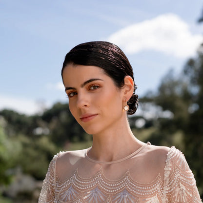 Breeze Moonstone Earrings