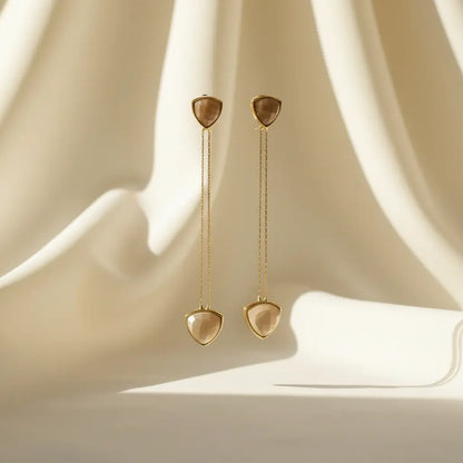 Pendientes Capuchina Ed. Limitada Marrón