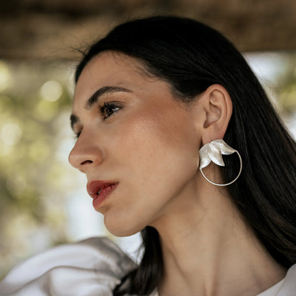 Pendientes Copihue Ed. Limitada Plata
