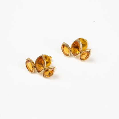 Pendientes Daisy Big Ed. Limitada Amarillo