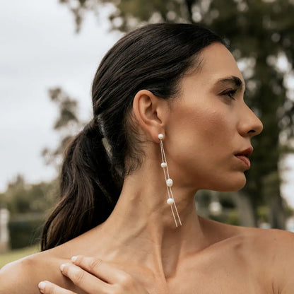 Pendientes Delicate Ed. Limitada Plata Perlas