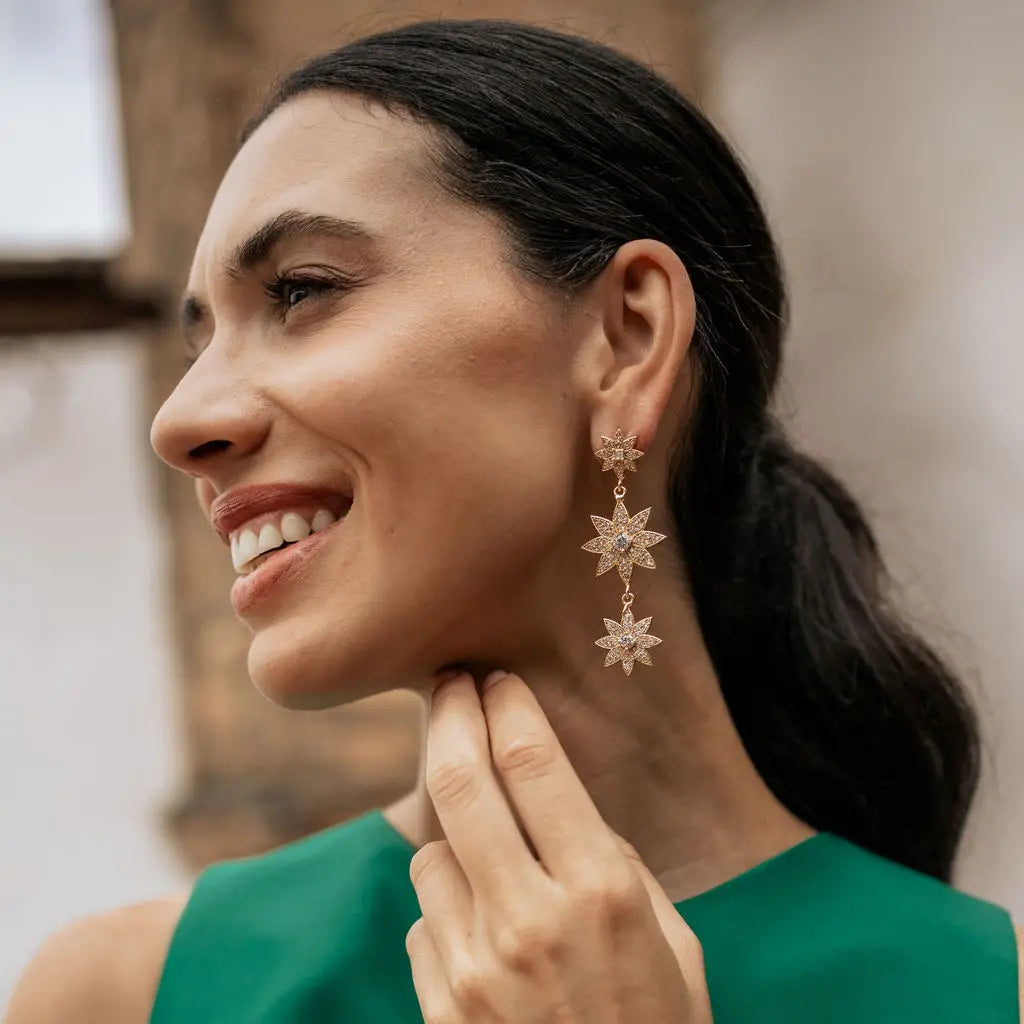 Pendientes Destellos de Andalucía Shine