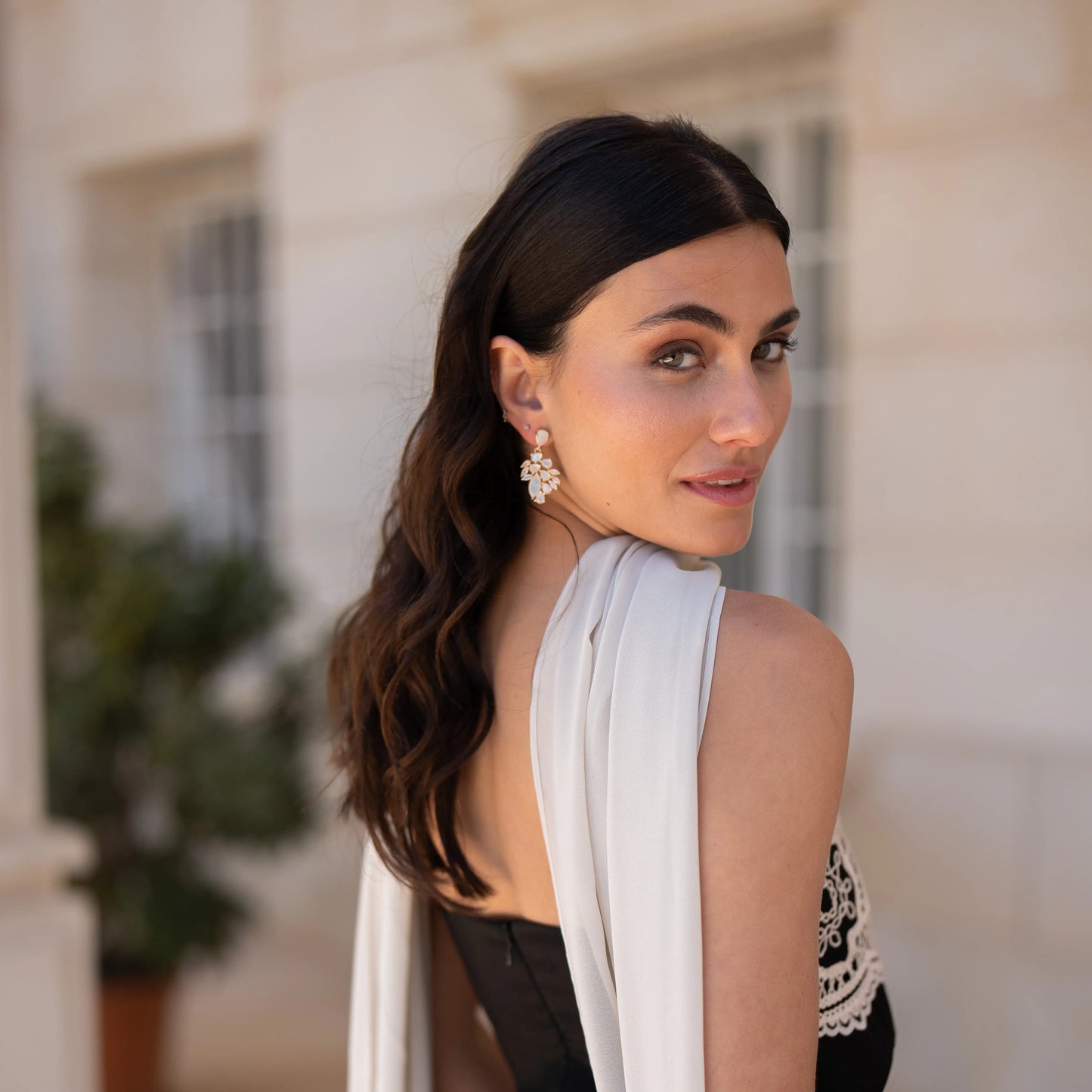 Ducal Moonstone Earrings