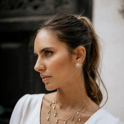 Pendientes Estrella Polar Shine