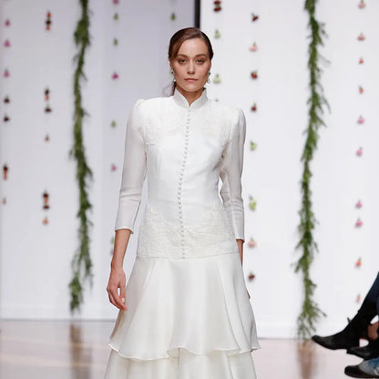 Pendientes Gallardo Shine, Verde y Perlas