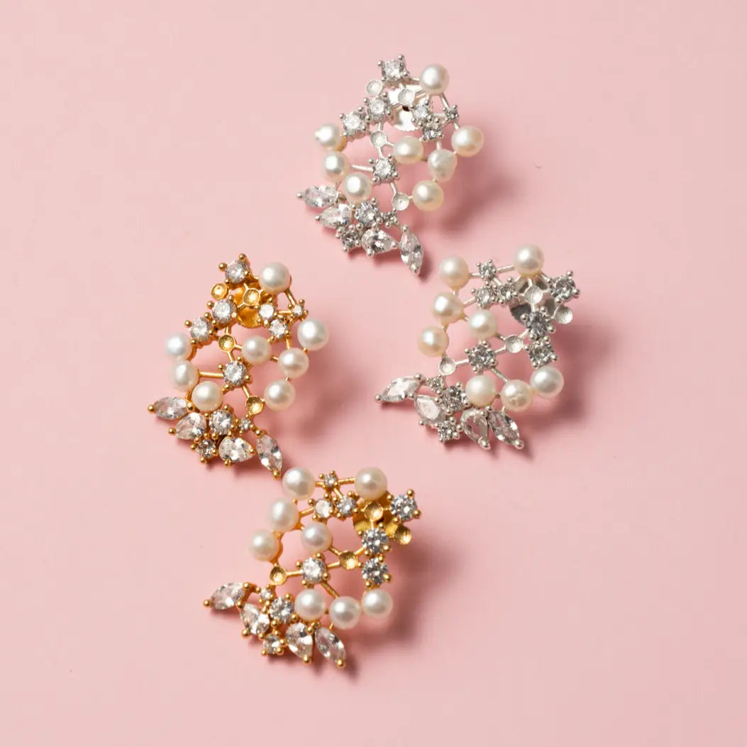 Pendientes Gina Shine Perlas