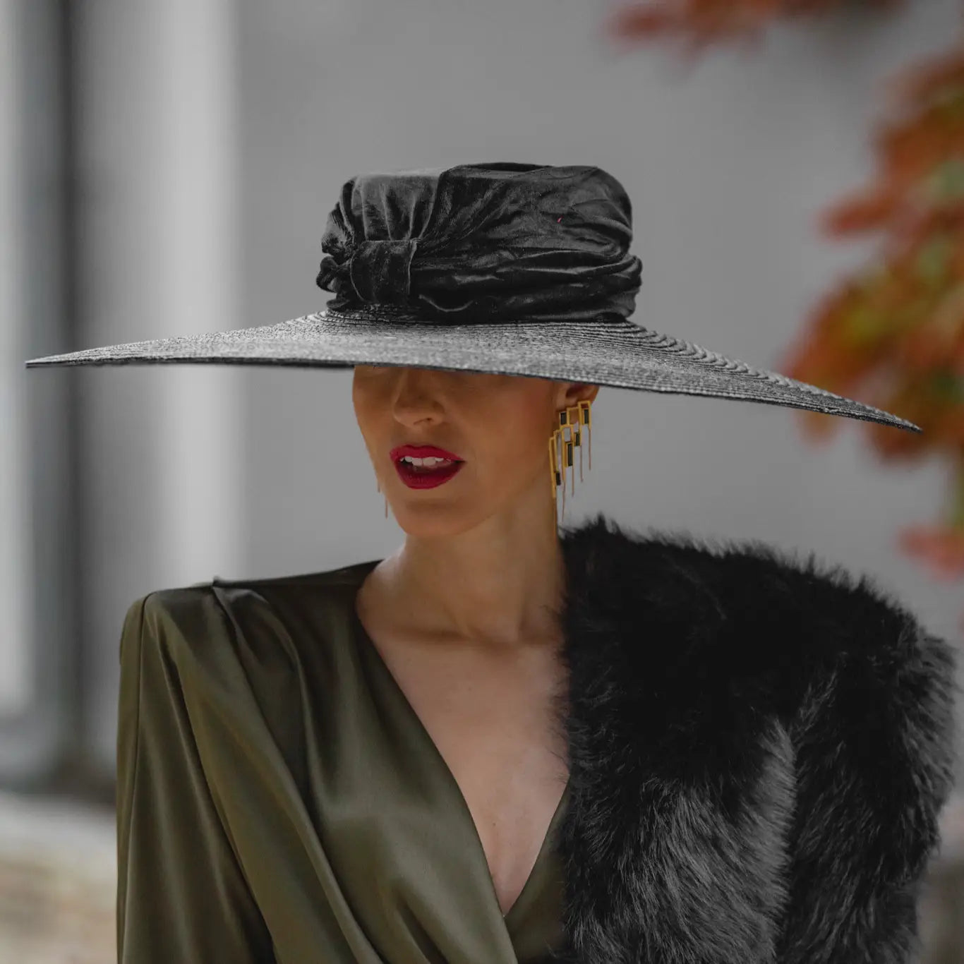 Pendientes Krier Negro