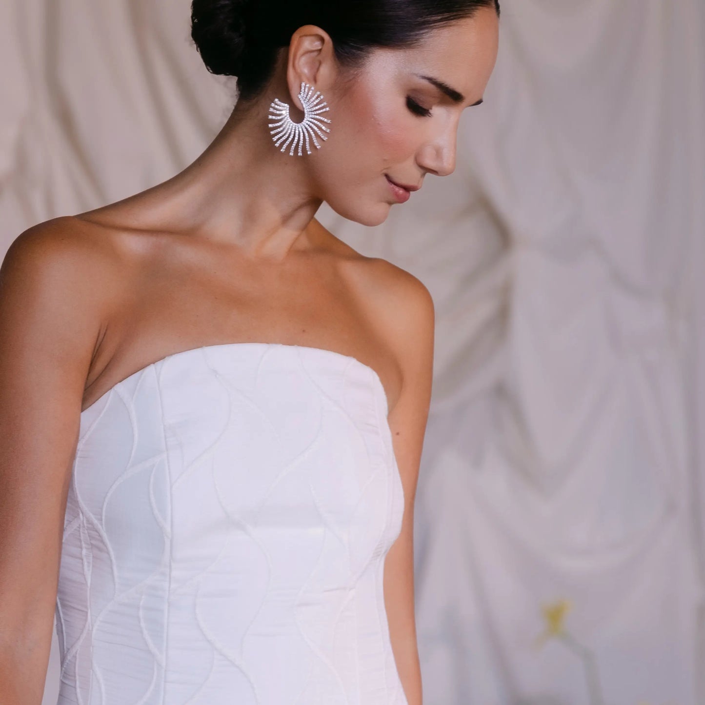 Pendientes Le Soleil Plata Shine