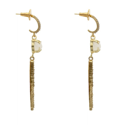 Pendientes Lella Piedra Lunar Shine