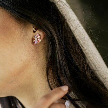 Pendientes Lilis Rubí
