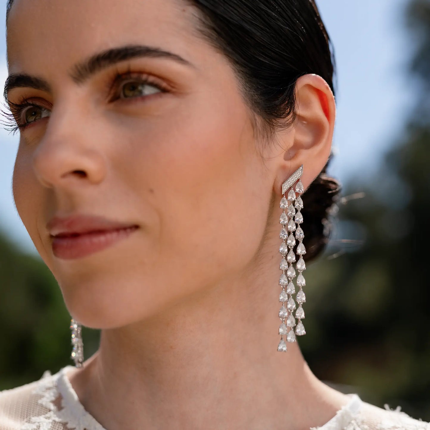 Pendientes Linius Ed. Limitada Plata Shine