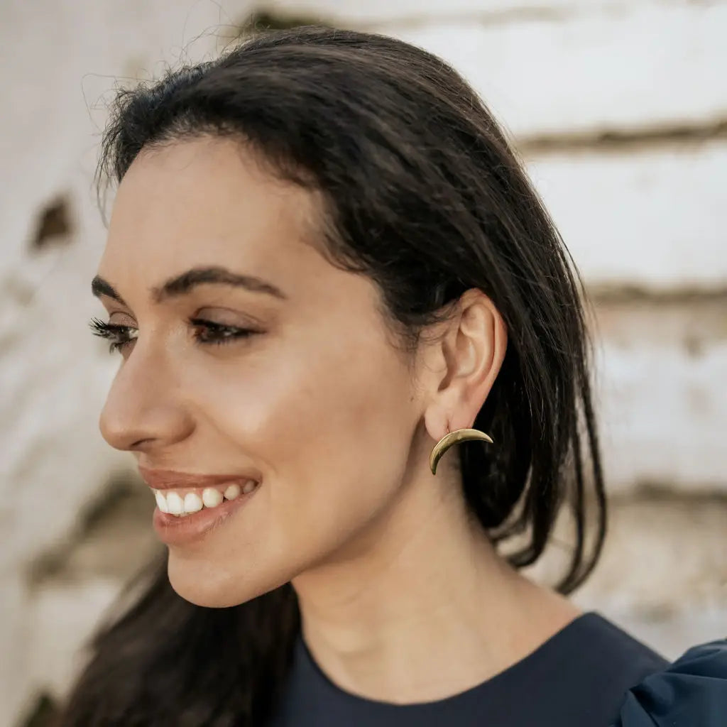 Pendientes Luna Cuarto Menguante