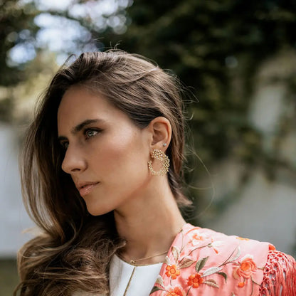 Pendientes Mirto Beige
