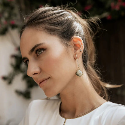 Pendientes Orane Shine Verde Prenhita