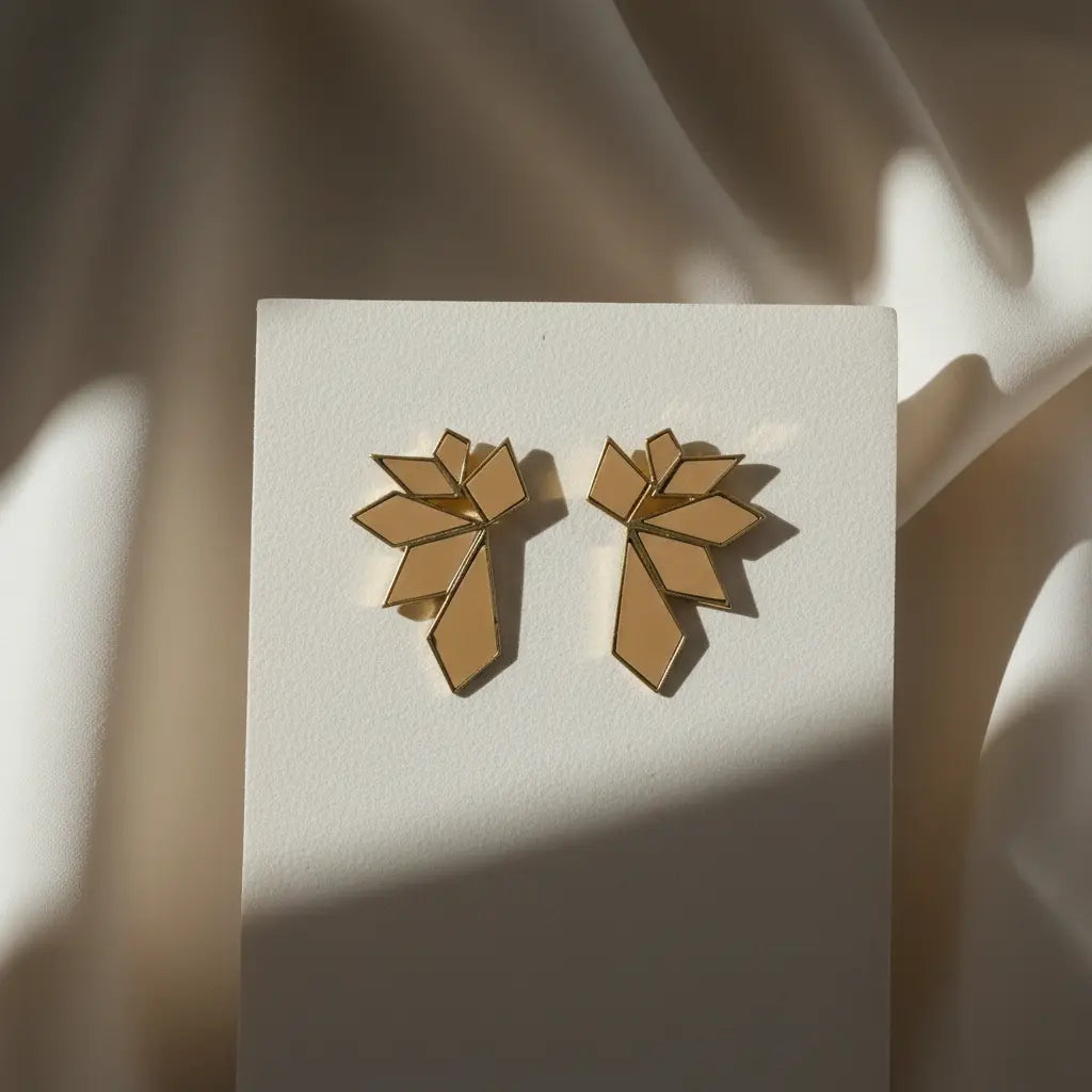 Pendientes Orava Ed. Limitada Marrón