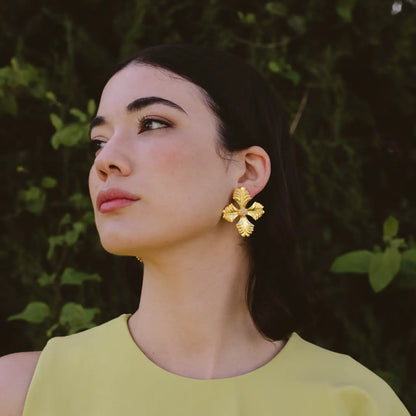 Pendientes Petalia Perlas