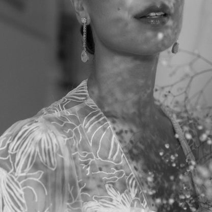 Pendientes Ragazza Piedra Lunar