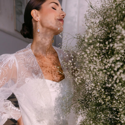 Pendientes Ragazza Piedra Lunar