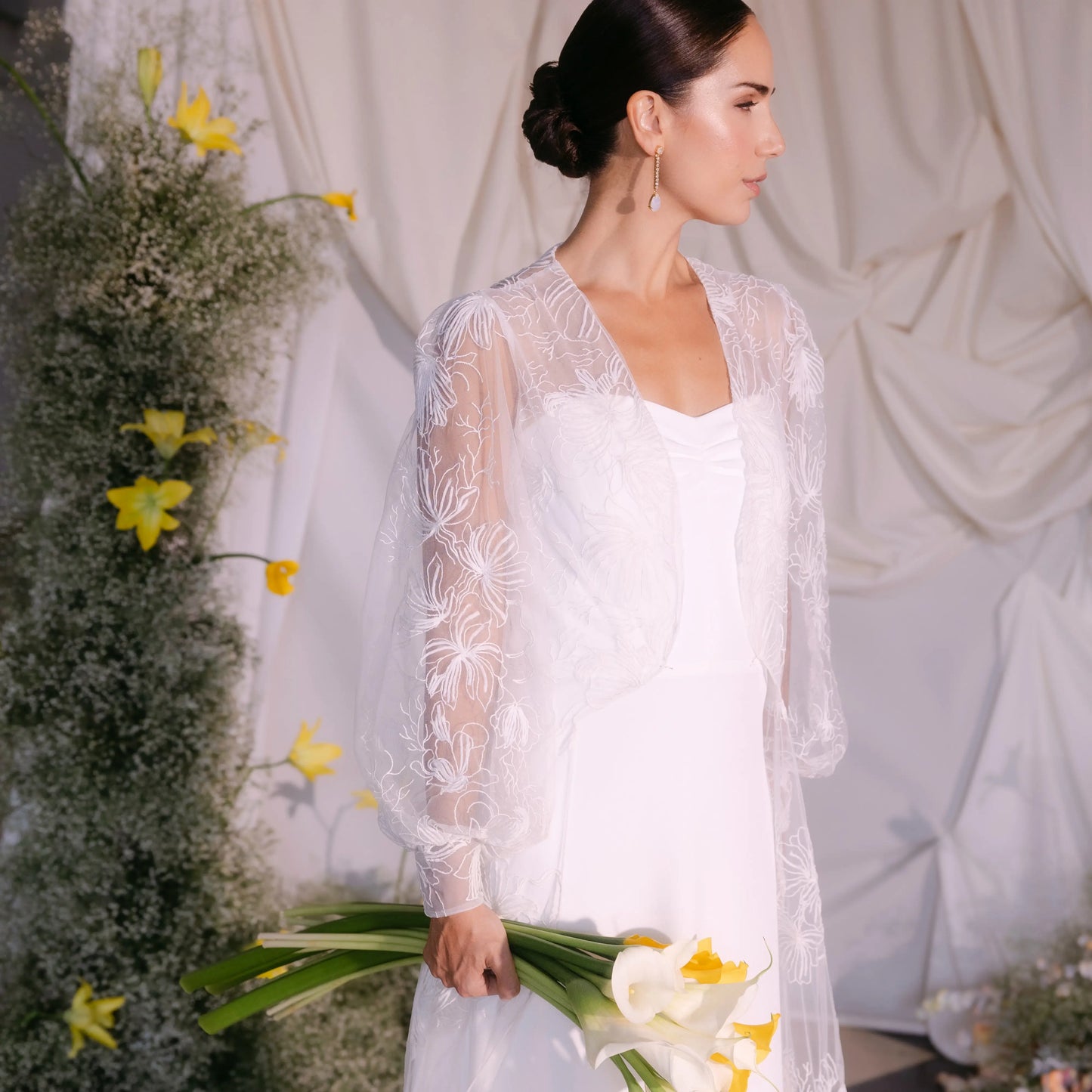 Pendientes Ragazza Piedra Lunar