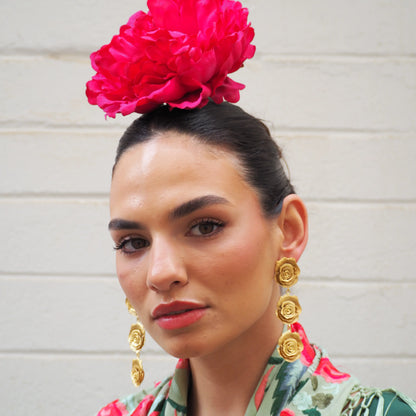 Rosette Earrings