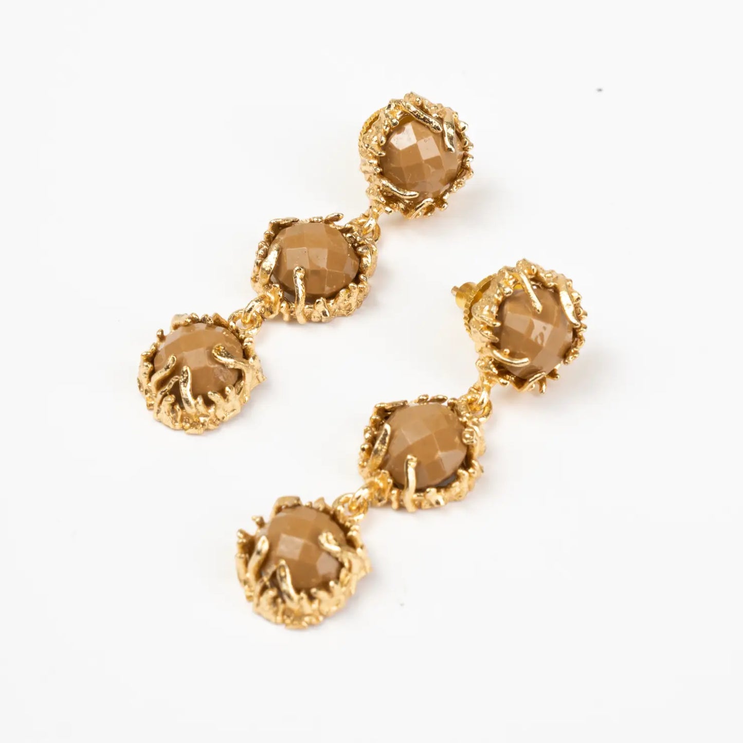 Pendientes Triología Ed. Limitada Marrón