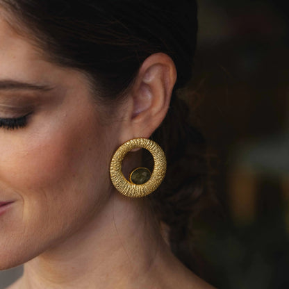 Pendientes Yugen Labradorita