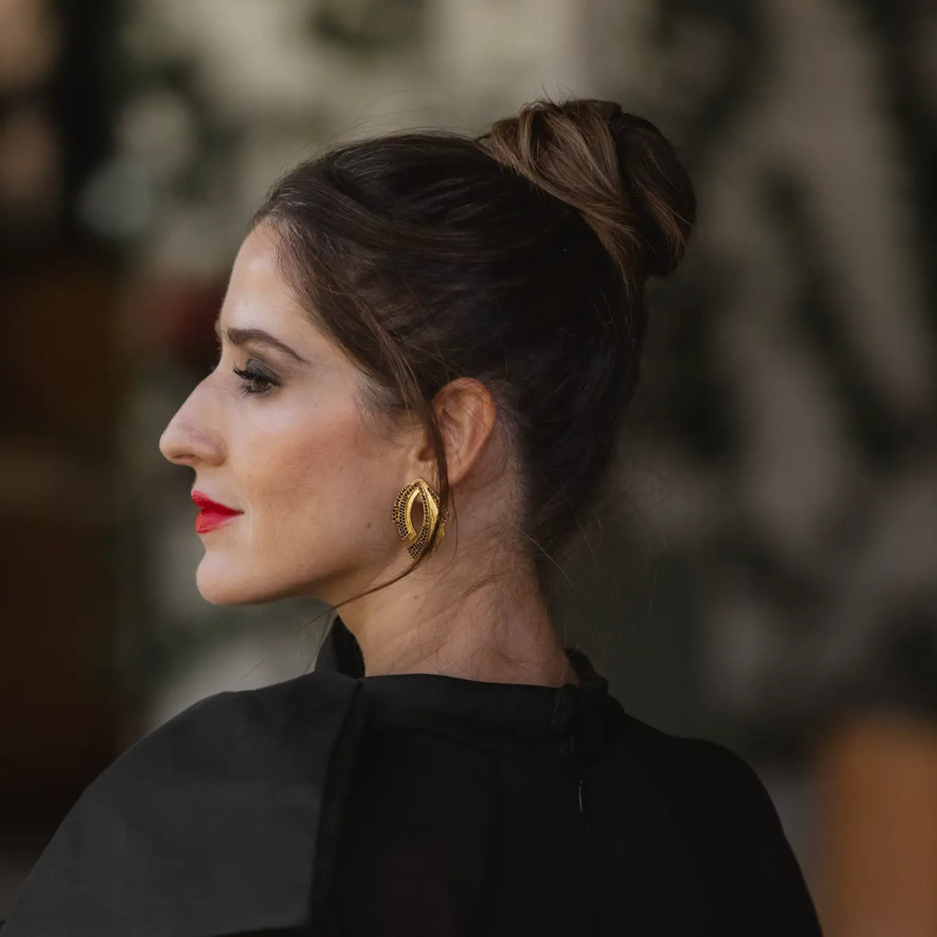 Pendientes Éter Negro