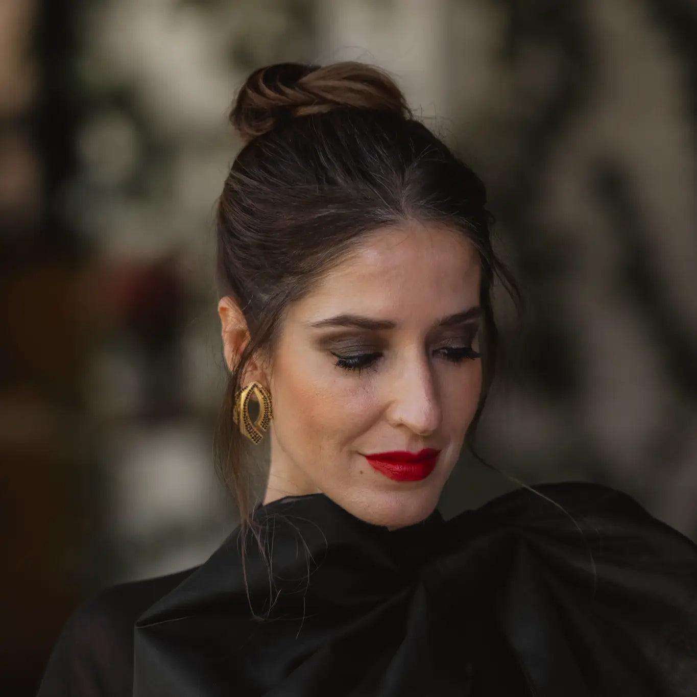 Pendientes Éter Negro