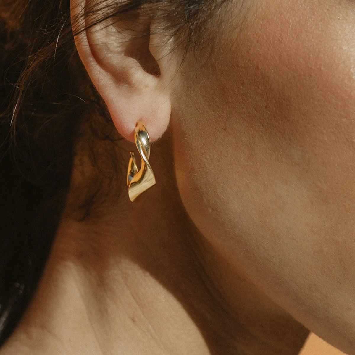 Pendientes Aros Corriente