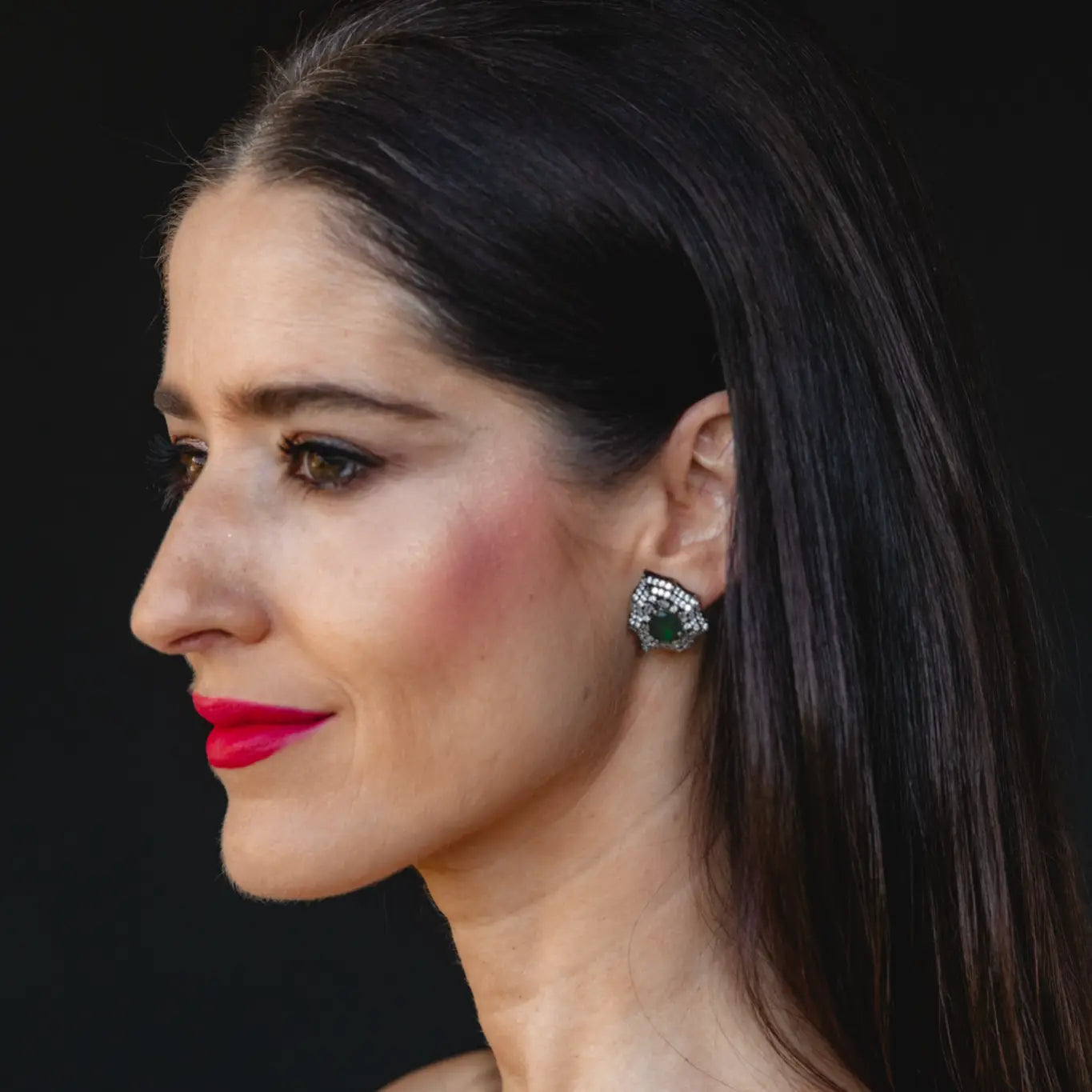 Pendientes Azacán Cromo Verde
