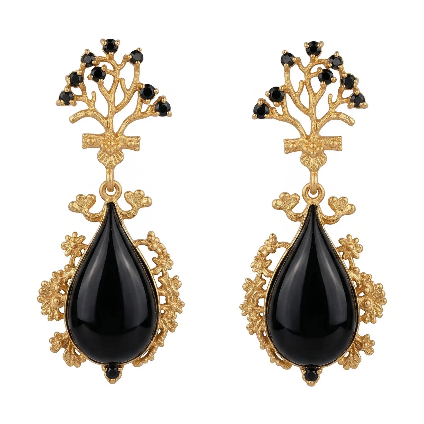 Pendientes Bernarda Negro