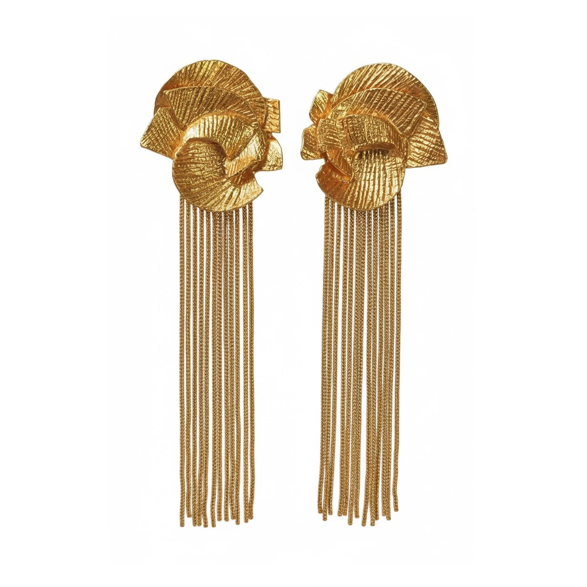 Pendientes Calíope Flecos