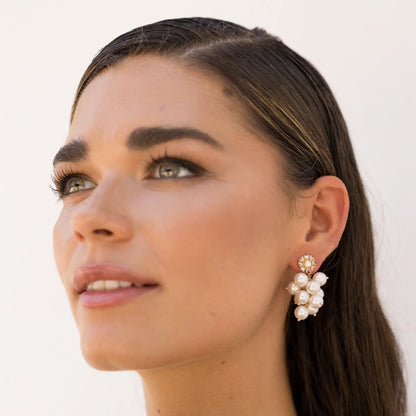 Pendientes Clarity Shine Perlas