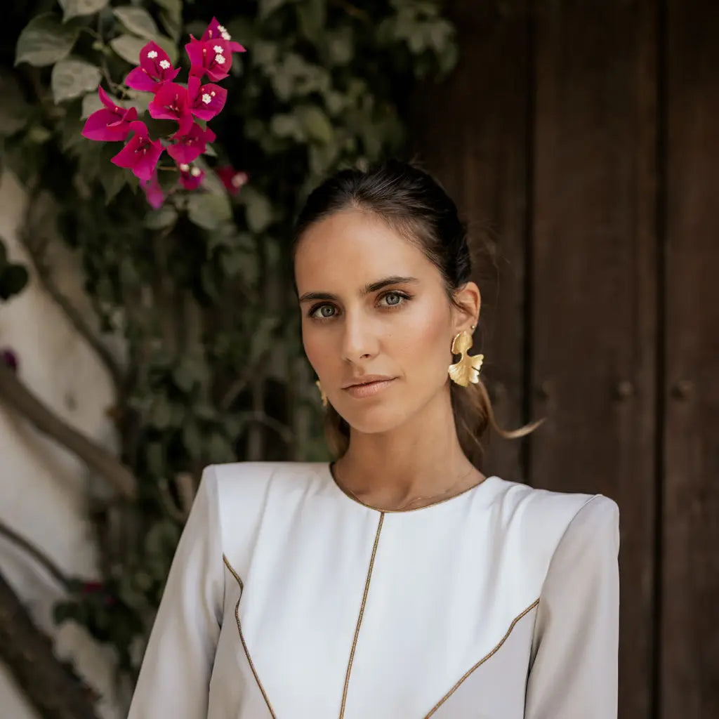 Pendientes Doble Gingko