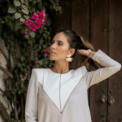 Pendientes Doble Gingko