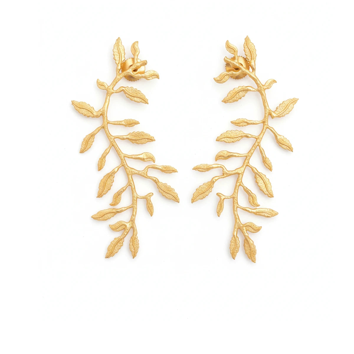 Pendientes Elaria Hojas